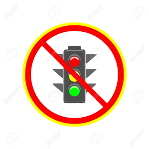 no traffic light